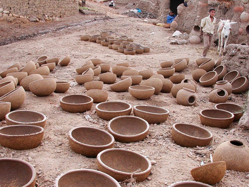 Le village des potiers à Nazla (Fayoum) 