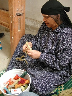 Weaving workshop at the Wissa Wassef Arts Centre in Haraneya (Cairo)  