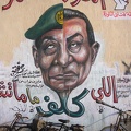 Grafiti Calle Mahmud Mokhtar, cerca Plaza Tahrir, El Cairo