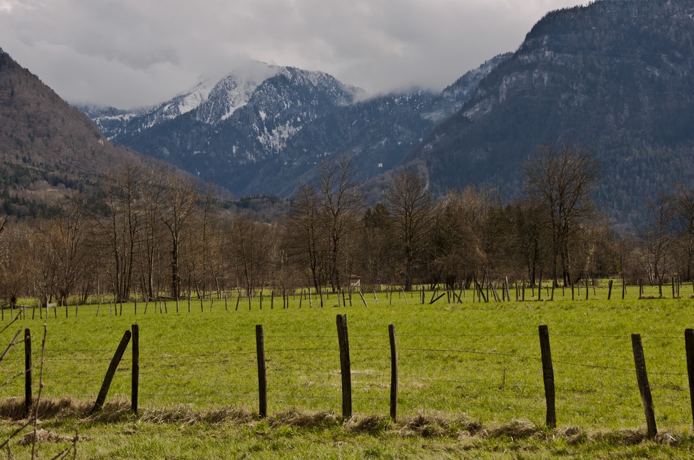 Landscape in the Chartreuse Mountains 