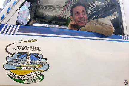  Chauffeur de taxi à Alexandrie, 2006 