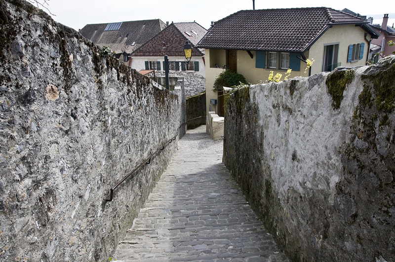 Ruelle à Nyon (Suisse) 