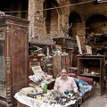 Antique dealer, Muiz Street, Cairo 