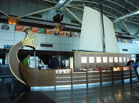 Magasin à l'aéroport du Caire