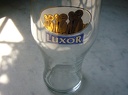 Promotional glass. Bier Louxor  
