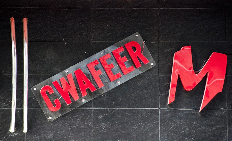 Hairdresser's shop sign 