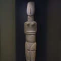 Cycladic figurine. National Archaeological Museum. Athens  