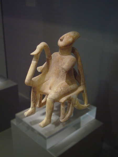 Joueur de harpe. Musée National Archéologique. Athènes 