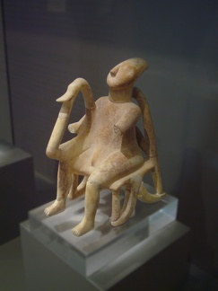 Harp player. National Archaeological Museum. Athens  