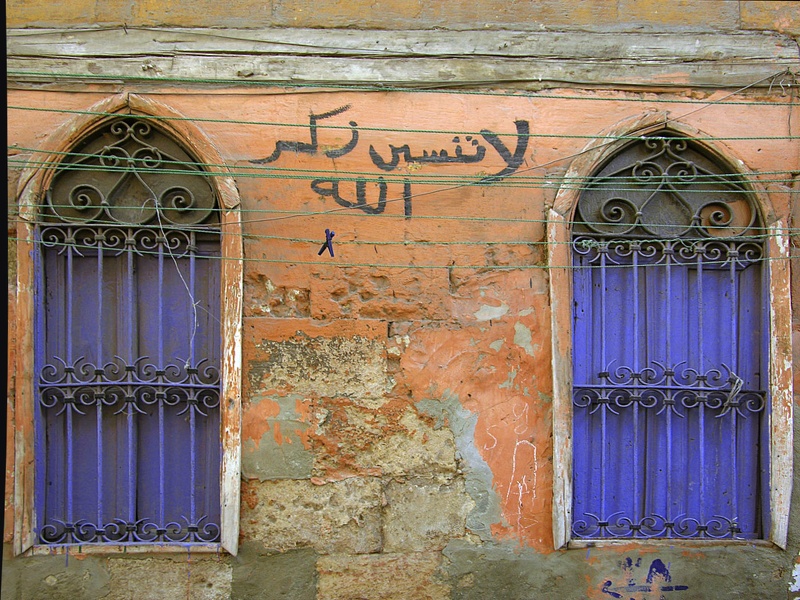 Window and ironwork 