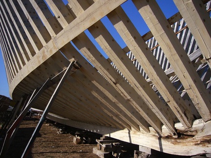 Chantier naval à Alexandrie