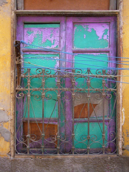 Rejilla en la ventana