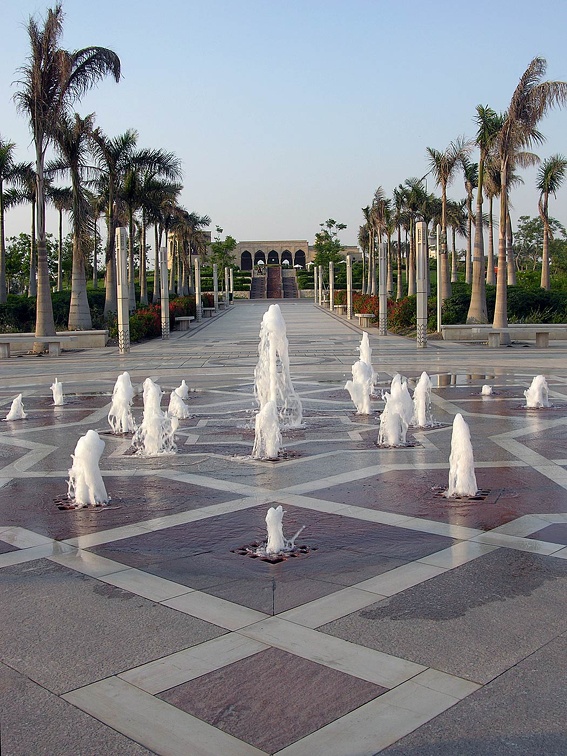 Jardin al-Azhar. Le Caire