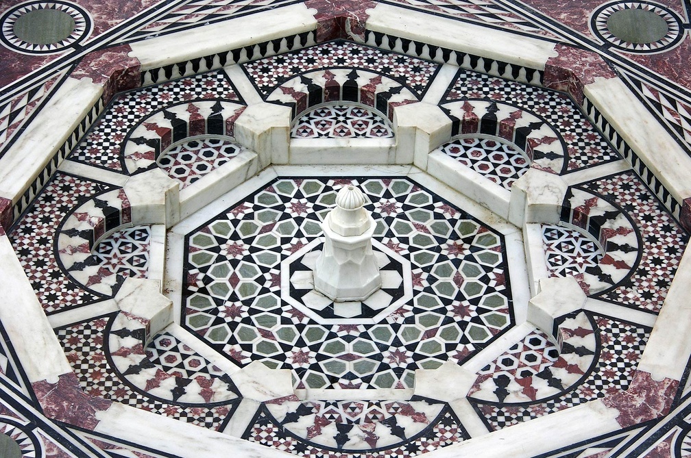 Arab fountain. al-Azhar Garden. Cairo  