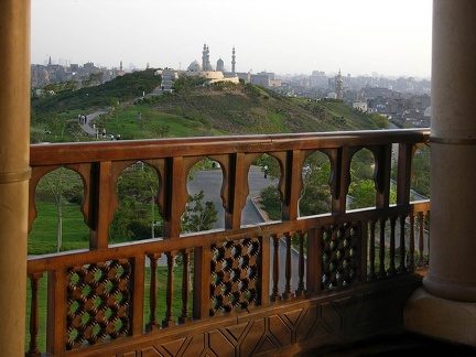 Jardin al-Azhar. Le Caire