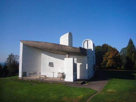  Capilla de Notre Dame du Haut en Ronchamp 