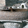 Citadelle d'Alep. Construction d'une coupole