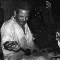 Glassblower at Bab el Nasr (Cairo), 1971