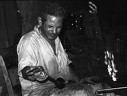 Glassblower at Bab el Nasr (Cairo), 1971