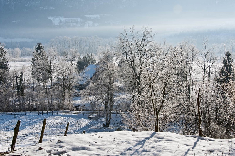 Landscape in the Chartreuse Mountains