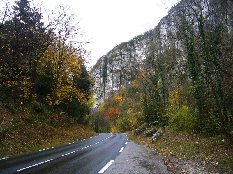 Landscape in the Chartreuse Mountains