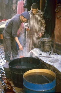 Atelier de teinturiers