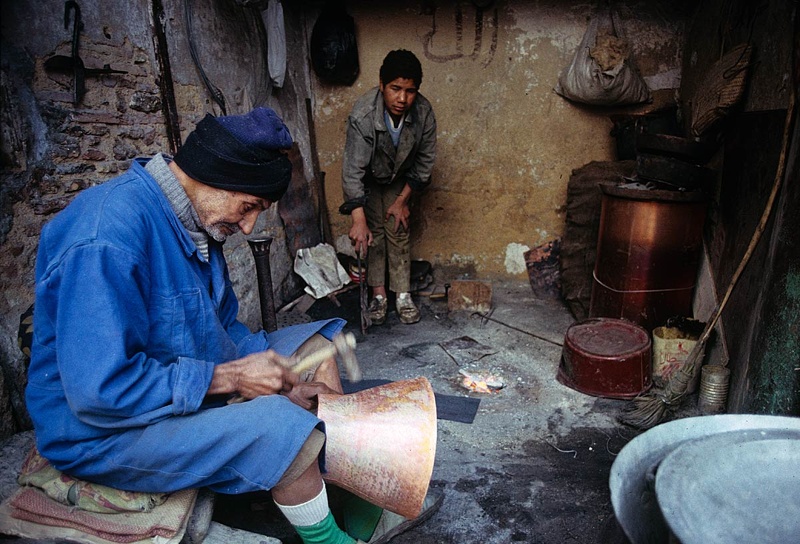 calderero en Fez 