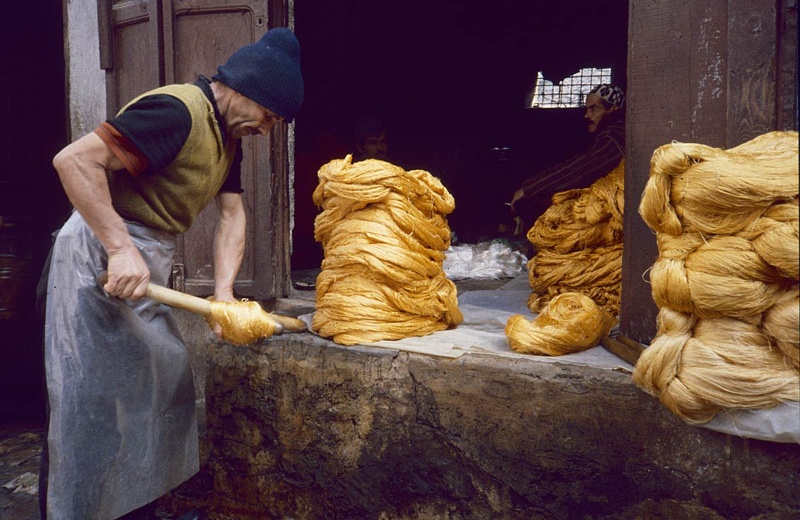 Atelier de teinturiers