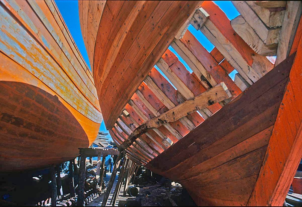 Shipyard in Essaouira 