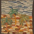 Palmiers avec le désert et le ciel (Nakeya Zaki) - 1987