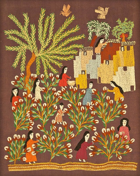 Cueillette du coton (Aida Kamel) - 1977