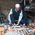 Tourneur sur bois. Médina de Fès