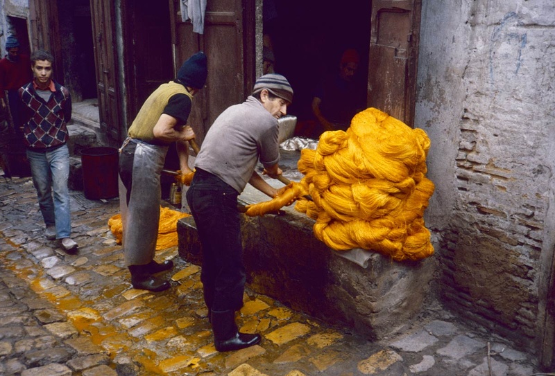 Atelier de teinturiers