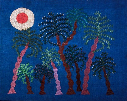 Palmiers sous la lune - 1972