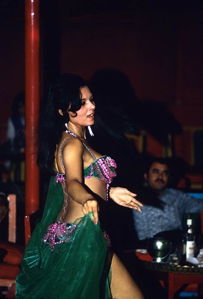 Danse orientale, Sahara City, Le Caire, 1972