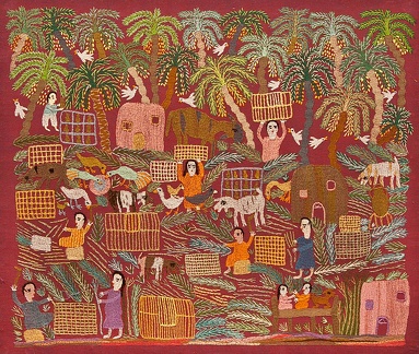 Fabrication des tiges de palmiers (Bakeya Zaki) - 2010