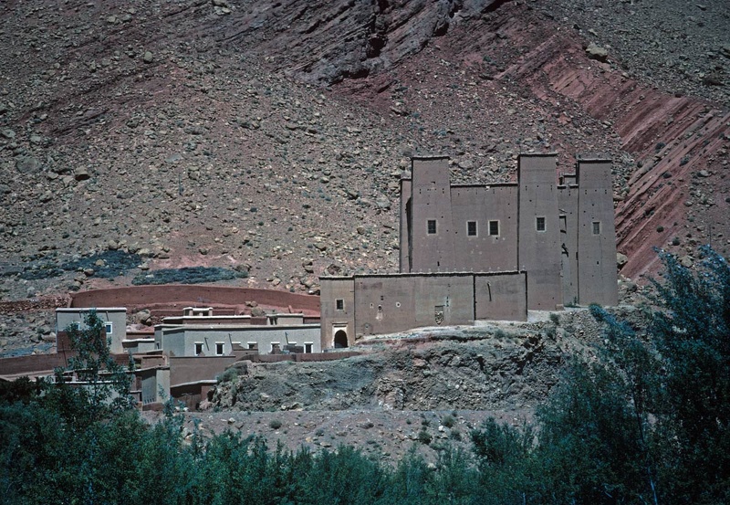 Kasbah dans les Gorges du Dadès