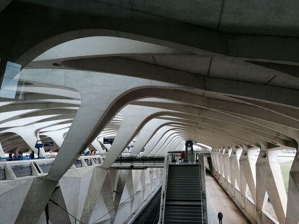 Railway Station Lyon-Saint-Exupery-TGV  