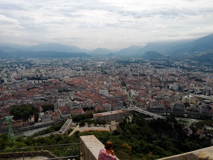 Vue depuis La Bastille