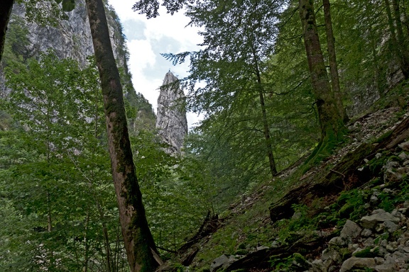 Pic de l'Oeillette, gorges du Guiers Mort (Chartreuse)