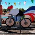 Poulet de Bresse cycliste (passage du Tour de France)