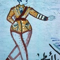 Street art. pared pintada, Fayum, Egipto