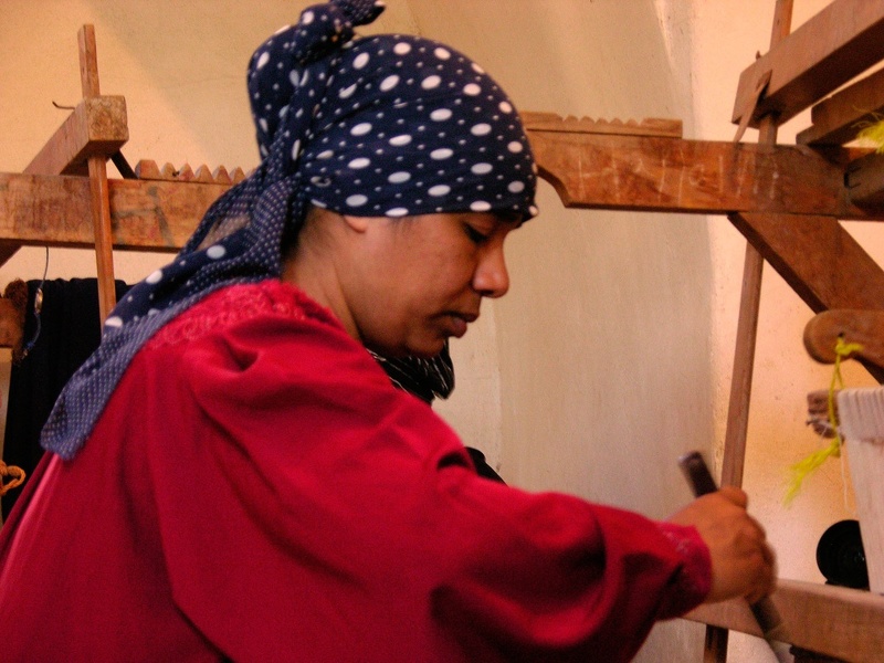 Atelier de tapisseries de Wissa Wassef. 2006