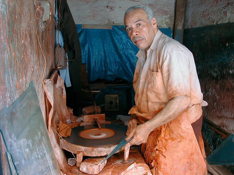 Souk el Lemoun, Alexandrie, 2003