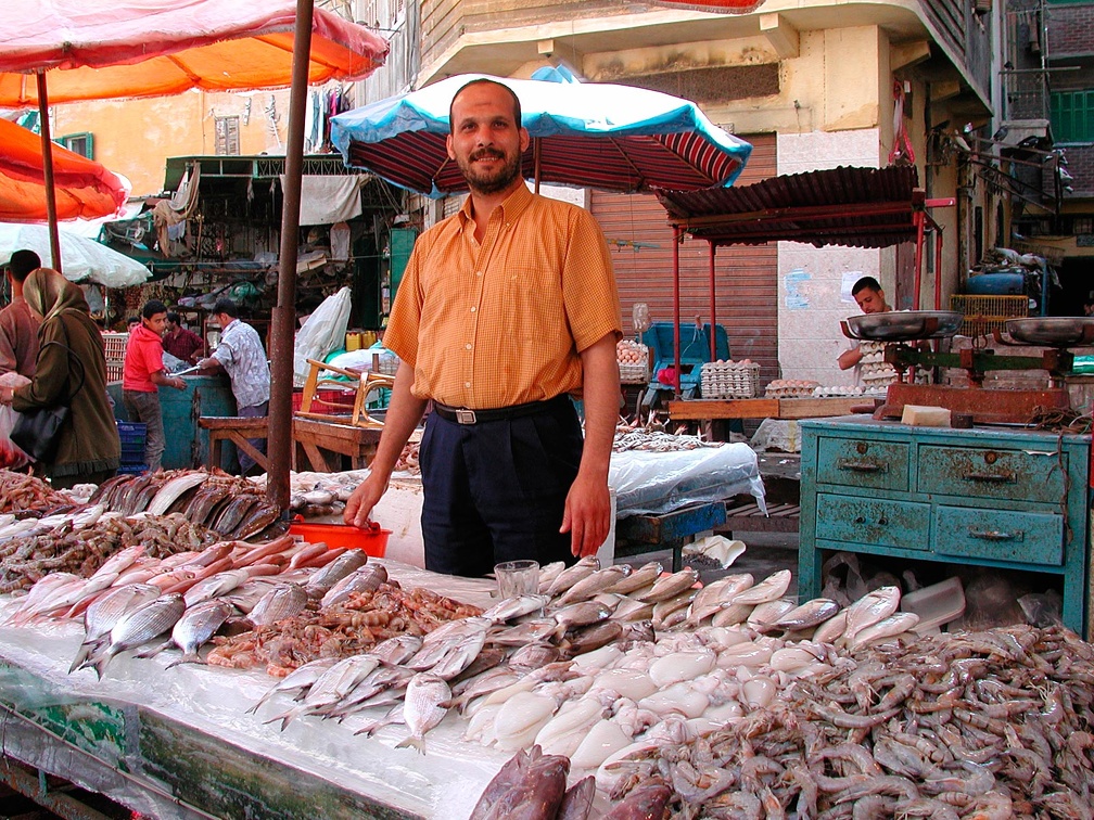 Souk el Lemoun, Alexandrie, 2003