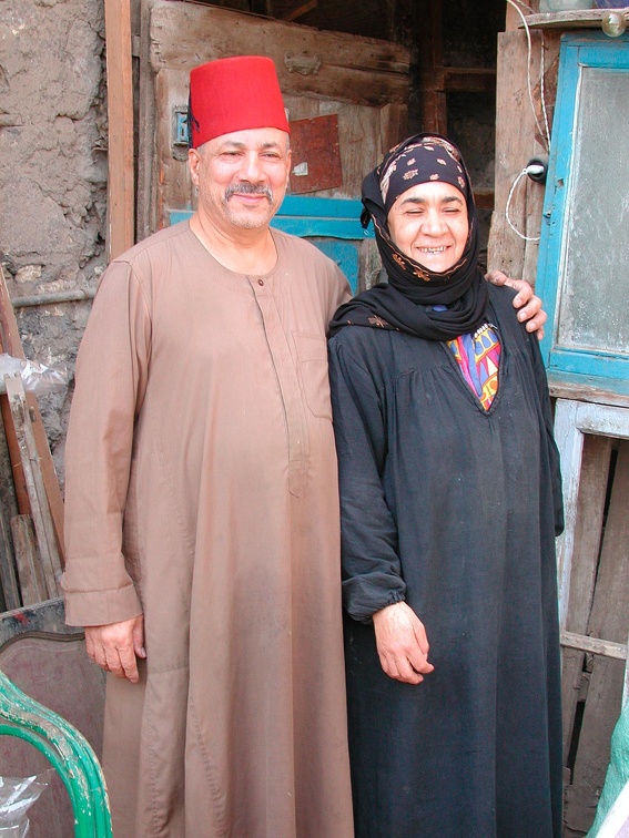 Marchands, Cité des Morts, Le Caire, 2003