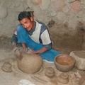 Potier dans l'oasis du Fayoum, 2003