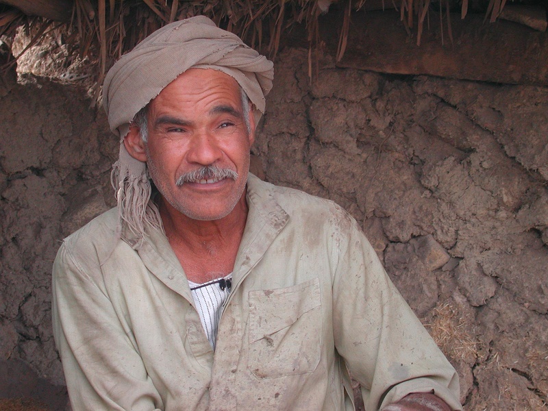 Potier dans l'oasis du Fayoum, 2003