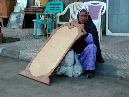 Marché aux puces, Alexandrie, 2004