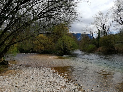 Confluence Guiers Mort / Guiers Vif - les Echelles (Chartreuse)